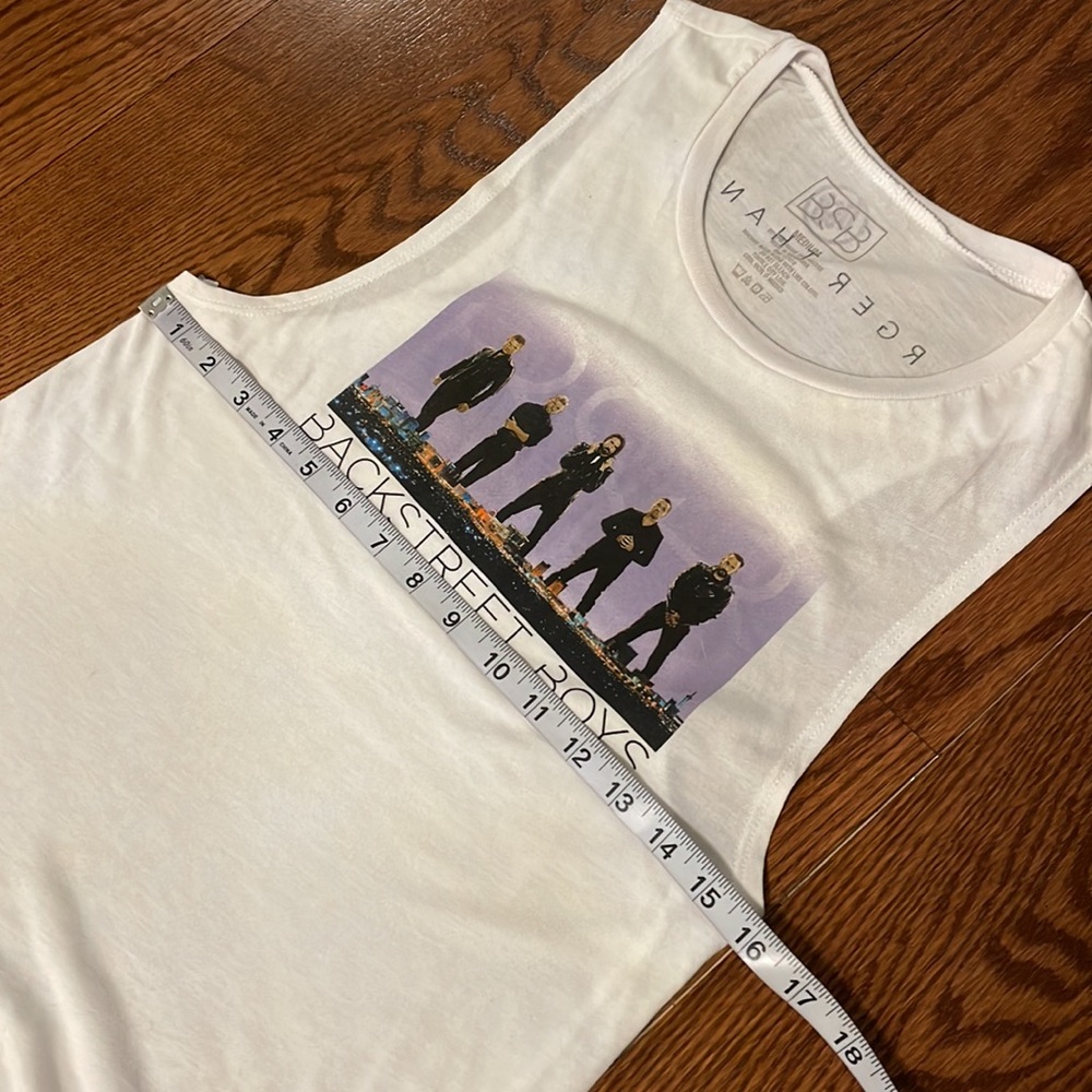 Backstreet Boys White Sleeveless Top - Picture 6 of 8